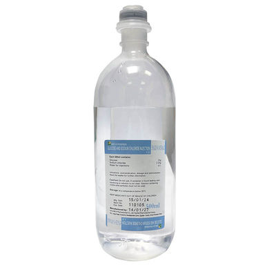 Глюкоза и хлорид натрия для инъекций 100 ml / 250 ml / 500 ml D1/ 2S Чистая жидкость