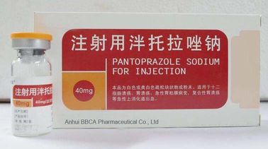 Натрий Pantoprazole для впрыски 10vials/box   белые или почти белые свободные шишки или powder40mg/80mg