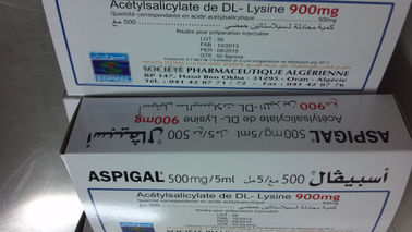 Лизин Дл аспирина медицины фармацевтической ранга противобактериологический для впрыски